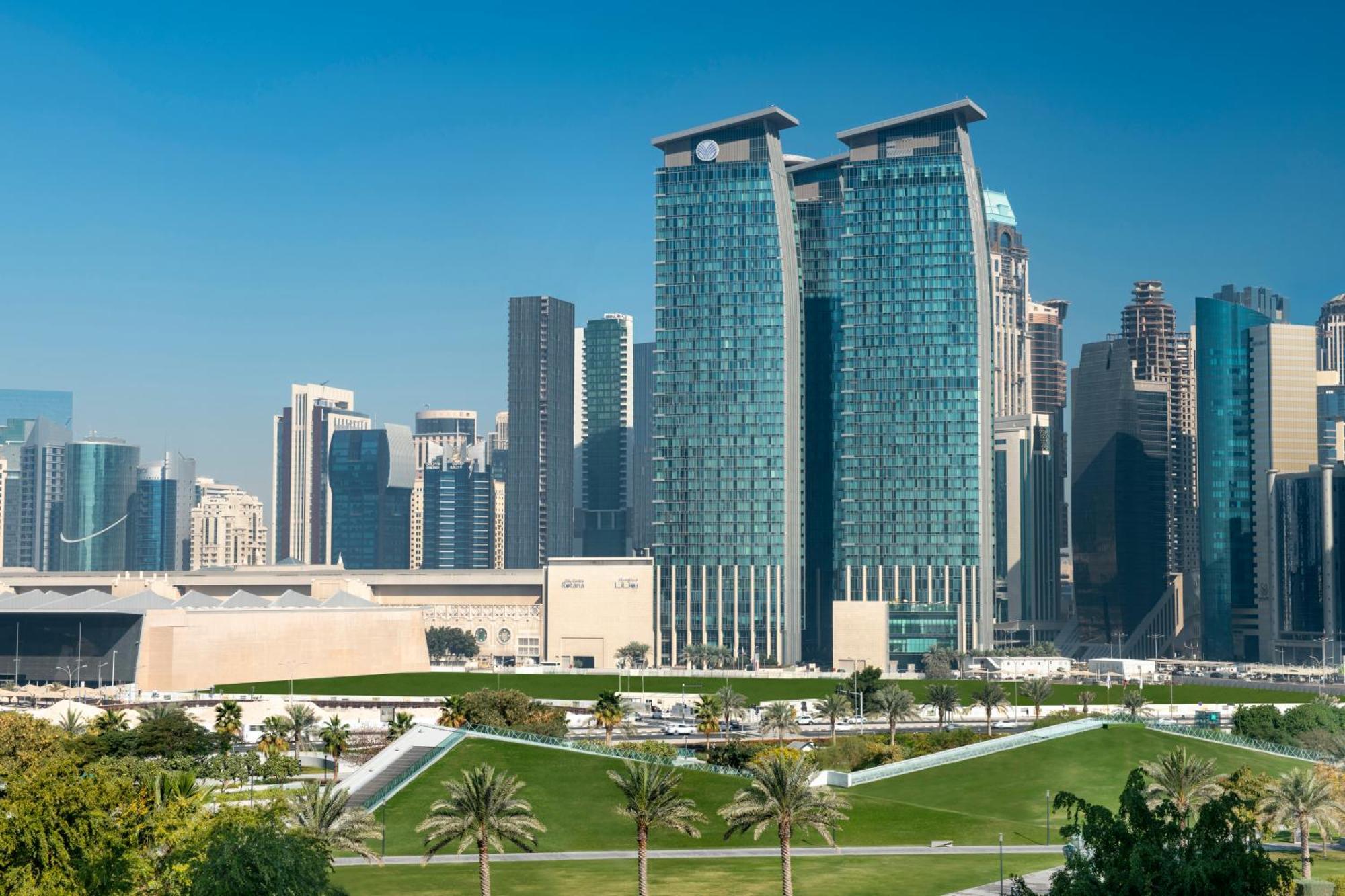 City Centre Rotana Ντόχα Εξωτερικό φωτογραφία The Aspire Zone